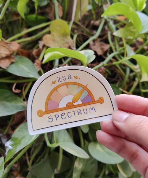 Its a spectrum sticker